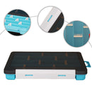 Fishing Tackles Box - Fishing Lure Bait Kit Storage Organizer (Blue)
