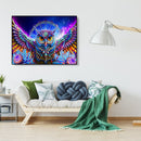 Painting By Numbers Kit DIY Bird Canvas Oil Wall Art Picture for Home Decor