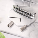 For JM JazzMaster Guitar Bridge Adjustable Threaded 6 String Saddle Guitar Parts