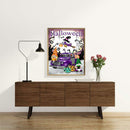 5D DIY Diamond Painting Kits Full Round Drill Halloween Mosaic Picture Wall Arts