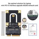 M.2 Key To Mini PCI-E Wireless Card Converter NGFF WiFi Module (With Cable)
