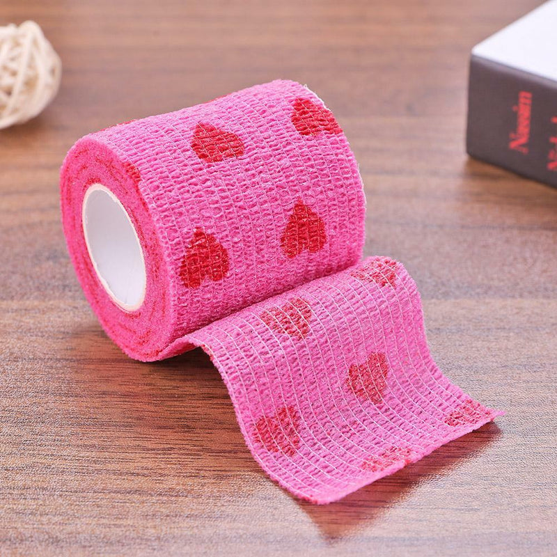Pet Dog Cat Elastic Bandage Non-woven Pet Self Adherent Wound Tape (M)