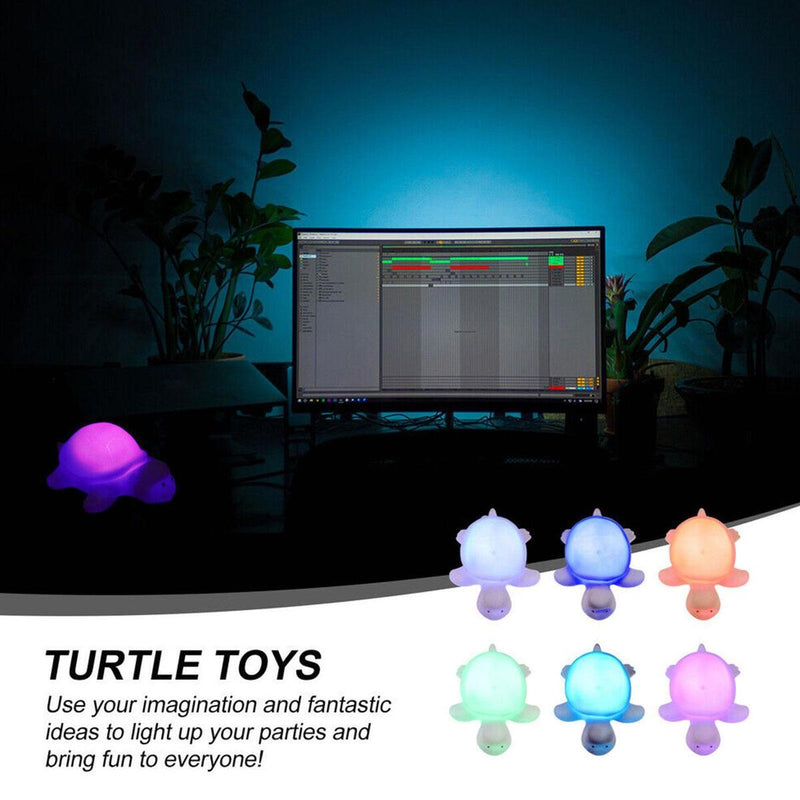 Leuchtende Schildkröte Light für Kinder leuchtendes Schildkrötenspielzeug.