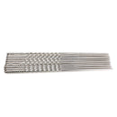 5 Pairs Stainless Steel Chopsticks Anti-skip Thread Style Durable Newly