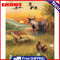 Forest Animals Oil Paint By Number DIY Acrylic Canvas Drawing Home Decorations