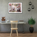 5D DIY Full Drill Diamond Painting Bathtub Cross Stitch Kit Home Wall Needlework