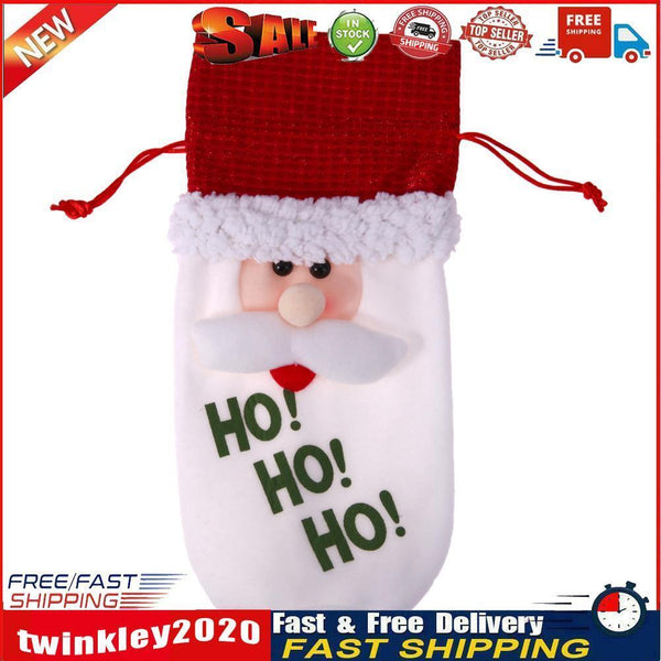 Wine Bottle Cover Bags Home Decoration Party Christmas Decor(Santa Claus) Newly