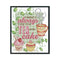 Cross-Stitch Kits Printed Canvas Tea Cake Embroidery DIY 14CT Stamp (J341)
