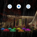 Solar Jellyfish Lights RGB Color Changing Ground Lawn LED Lamp Garden Lighting