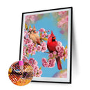5D DIY Full Round Drill Diamond Painting Flower Bird Animal Decor Handmade Gi