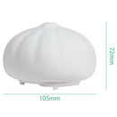 Lamp Touch Sensor Rechargable Color-changing Bun Pat Shape LED Night Light