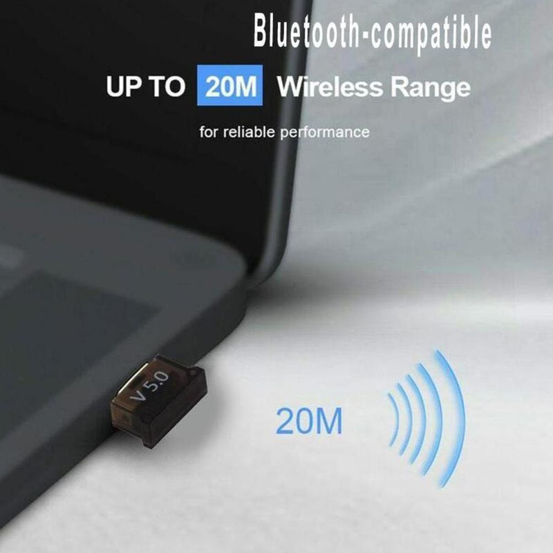 USB Bluetooth 5.0 Wireless Audio Music Stereo Adapter Receiver LOT Long R7U4