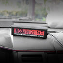 Car Temperature Clock Battery Voltage Monitor with Cigarette Socket Auto Parts