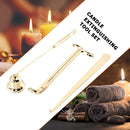 Candle Wick Scissor Set Stainless Steel Snuffer Lamp Trim Hook Cutter (D)