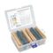2600pcs Resistor Kit PTC UHF 0.25W Resistors Assorted Pack Kit Electronic Tools