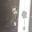 Crystal Light Catching Wind Chimes Handmade Hanging Angel Tears Diamond Pen