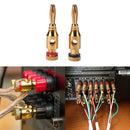 Audio Cable Audio Connector Banana Plug Speaker Adapter Connector adapter