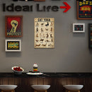 Cat Retro Metal Plate Tin Sign Plaque for Bar Pub Club Iron Painting (B) Newly