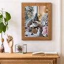Diamond Painting DIY Windowsill Full Round Diamond Mosaic Art