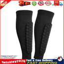 Basketball Knee Protector Calf Guard Socks Running Leg Sleeves (Black L) Newly