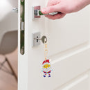 Christmas 5D Diamond Painting Special Shape Drilling Keychain Kits (T-10) Newly