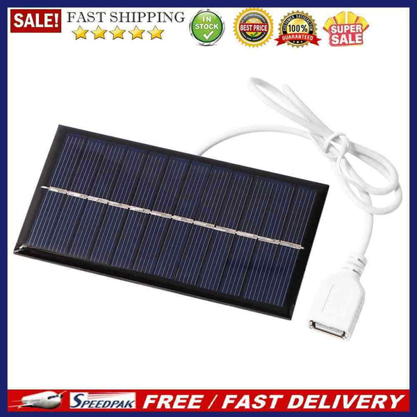 1W 6V Mini Solar Panel DIY Solar System for Phone Power Bank Cell Chargers