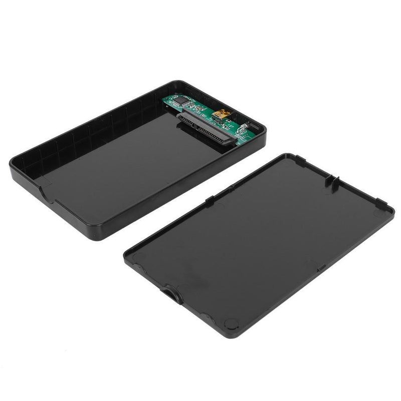 2.5 inch Hard Drive Box SATA USB2.0 HDD Case External Hard Disk Enclosure