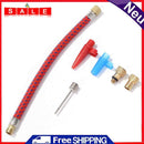 6x MTB Tyre Pump Adapter Ball Inflating Needle Bicycle Valve Connector Pants Set