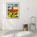 5D DIY Full Round Drill Diamond Painting Building Landscape Drawing (V1572)