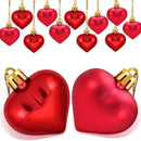 24pcs Christmas Love Balls Ornaments, Assorted Pendant for Tree Party Decor
