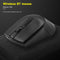 Rechargeable Bluetooth-compatible Mute Mouse Home Office Computer Phone Wir