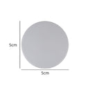 Door Handle Bumper Self-Adhesive Stopper Door Buffer Guard Doorstop (Grey) Newly