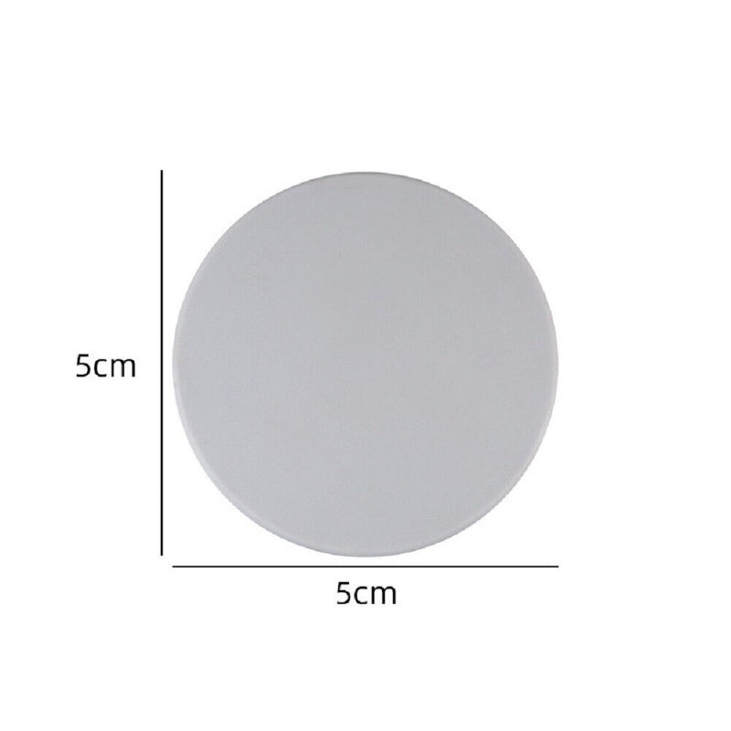 Door Handle Bumper Self-Adhesive Stopper Door Buffer Guard Doorstop (Grey) Newly