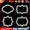 4pcs Plastic Pastry Cookie Biscuit Cutter Cake Decorating Mold Tool