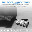 Macro Keyboard 12 Key + 2 Knob Programmable Hotswap One-handed Mechanical Keypad