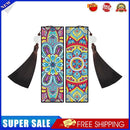 2pcs DIY Diamond Painting Leather Bookmark Mandala Tassel Crafts (FQY040)