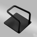 Bathroom Sponge Storage Wall Rack Sink Rack Self-adhesive Shelf (Black)