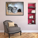 Diamond Painting Kit Animal Full Round Drill DIY Rhinestone Picture Decoratio