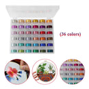 Handmade Embroidery Sewing Threads Hand Stitching Sewing Machine Yarn Line Box