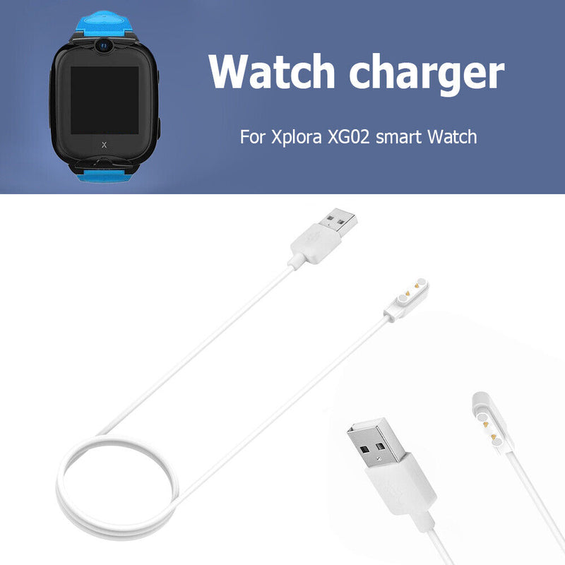 USB Charging Cable Cradle for Xplora XG02 Sport Smart Watch Charger Accessories