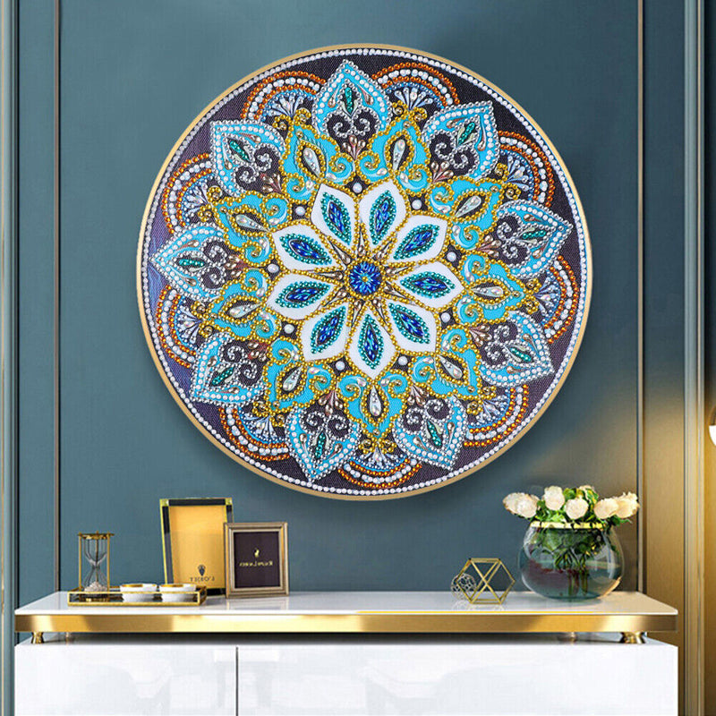 5D Circular Special Shaped Partial Drill Diamond Painting DIY Craft (R8337)