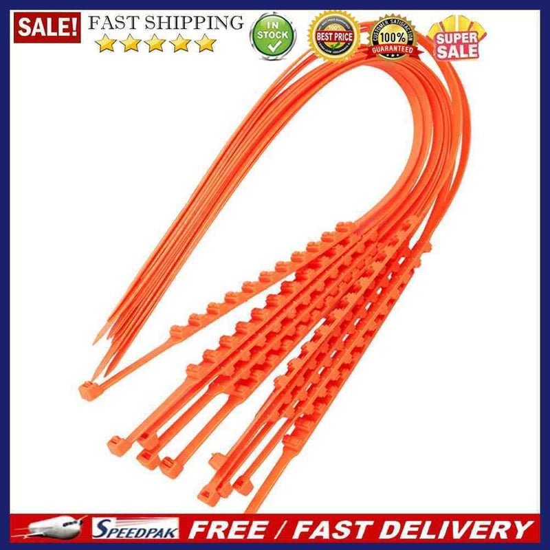 10pcs Winter Anti-skid Car Wheel Tyre Tires Snow Chains for Snow Ice Mud Road