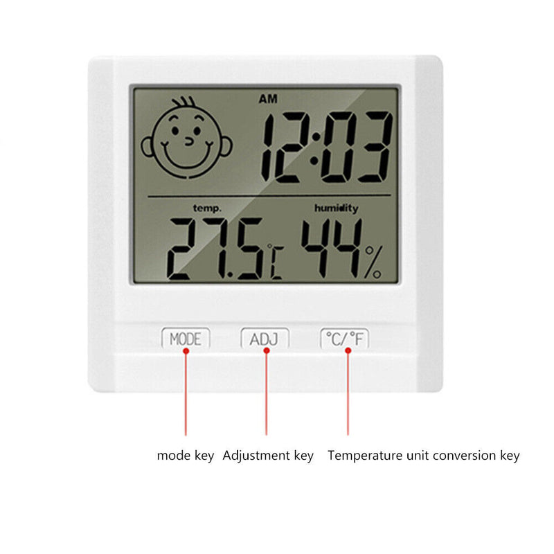Digital Hygrometer Indoor Thermometer Temperature Humidity Monitor for Home