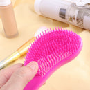 Mini ABS Detangling Massage Combs Dry Wet Hair Brush Gifts for Women Girls