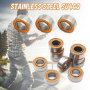 Steel Fishing Gear 5*10*4mm SMR105 Deep Groove Ball Reel Bearing Bearing RS