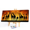 Giraffes at Sunset Oil Paint By Numbers Kits DIY Handpainted on Canvas Art