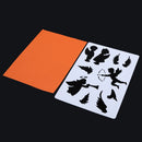 6 x Layered Stencils for Walls Painting, Scrapbooking Embossing Cards Paper