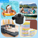 Portable Electric Inflatable Mattress Camping Car Air Compressor Pump for Hom