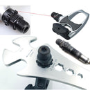 Bicycle Foot Pedal Wrench Spanner Alloy Steel Long Handle Bikes Repair Tool_