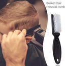 Plastic Handle Hairdressing Brushes Neck Duster Broken Hair Remove Combs Newly